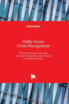 Hardcover Public Sector Crisis Management Book