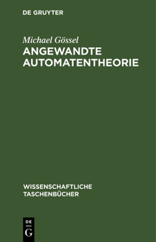 Hardcover Angewandte Automatentheorie [German] Book