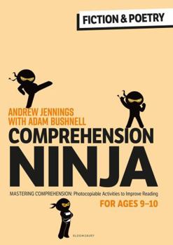 Paperback Comprehension Ninja for Ages 9-10: Book