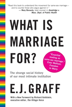 Paperback What Is Marriage For? Book