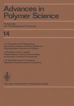 Advances in Polymer Science, Volume 14: Fortschritte Der Hochpolymeren-Forschung - Book #14 of the Advances in Polymer Science