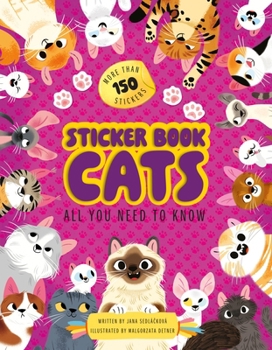 Paperback Sticker Book: Cats Book