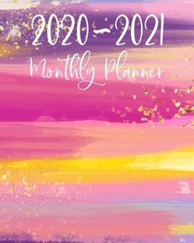 2020-2021 Monthly Planner: LARGE 24 Months Calendar - 2 Year Diary Journal - Multi Year Schedule Organizer - January 2020 to December 2021 Agenda ... Inspirational Quotes. Pink Watercolor Cover.