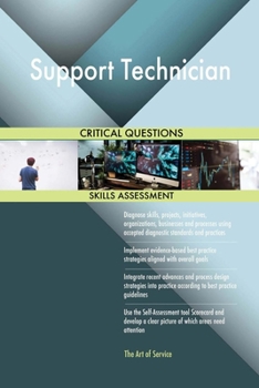 Paperback Support Technician Critical Questions Skills Assessment Book