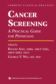 Paperback Cancer Screening: A Practical Guide for Physicians Book