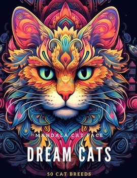 Paperback Dream cats: mandala cat face Book