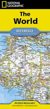 Map National Geographic World Map (Folded with Flags and Facts) Book