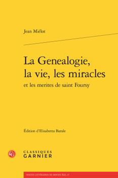 Paperback La Genealogie, La Vie, Les Miracles [French] Book