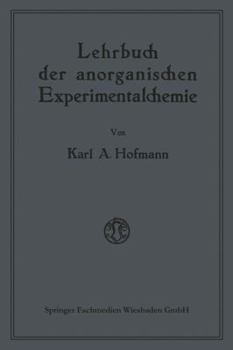 Paperback Lehrbuch Der Anorganischen Experimentalchemie [German] Book