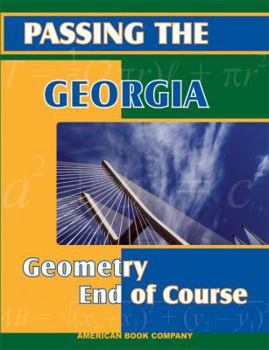 Paperback Passing the Georgia Geometry End of Course Test Book