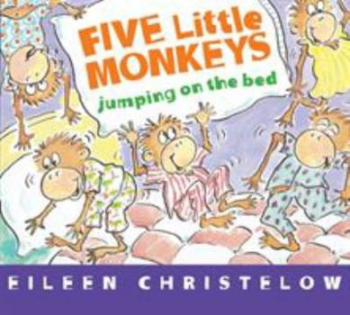 Board book Five Little Monkeys Jumping on the Bed Book