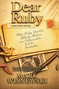 Paperback Dear Ruby: Large Print Edition Book