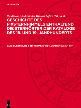 23h Rektaszension, Lieferung 2: 25m-59m