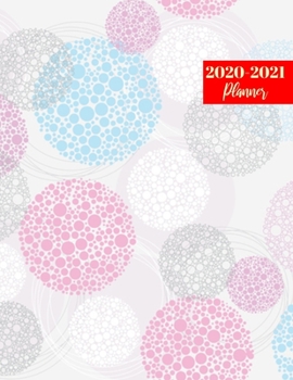 2020-2021 Planner: Pretty Daily, Weekly & Monthly Organizer & Diary - 2 Year Appointment Calendar, Business Planners, Agenda Schedule Logbook and Journal