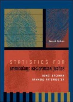 Hardcover Statistics for Criminology and Criminal Justice Book