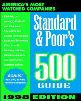 Paperback Standard & Poor's 500 Guide 1998 Edition Book