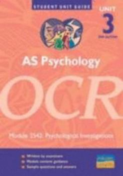 Paperback As Psychology OCR Book