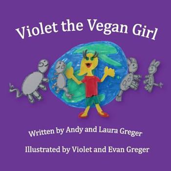 Paperback Violet the Vegan Girl Book