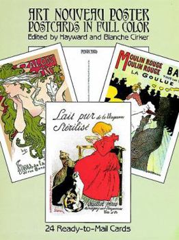 Paperback Art Nouveau Posters Book