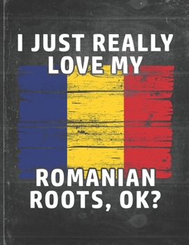 Paperback I Just Really Like Love My Romanian Roots: Romania Pride Personalized Customized Gift Undated Planner Daily Weekly Monthly Calendar Organizer Journal Book