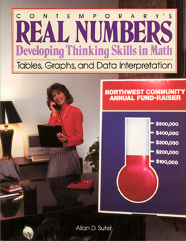 Paperback Real Numbers: Tables, Graphs, Data Interpretation Book