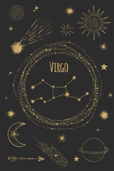 Paperback Virgo: Horoscope Journal - Zodiac Notebook - A Great Virgo Gift Book