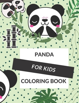 Paperback Panda for Kids Coloring Book: Beautiful Panda to Color Book