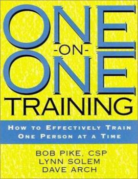 Paperback One-On-One Training: How to Effectively Train One Person at a Time Book