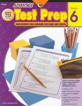 Paperback Advantage Test Prep Grade 6 Book