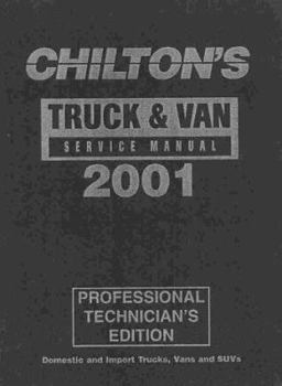 Hardcover Chilton's Truck, Van & SUV Service Manual Book