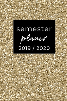 Semester Planer 2019 / 2020: A5 Coole Geschenkidee PLANER zum Studium | Notizbuch für Studenten | Studienbeginn | Erstes Semester | Pruefung | Geburtstag | Terminkalender (German Edition)