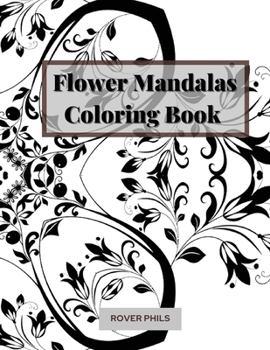 Paperback Flower Mandalas Coloring book