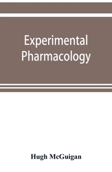 Paperback Experimental pharmacology Book