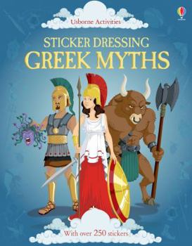Paperback Sticker Dressing Greek Myths (Usborne Sticker Dressing) Book