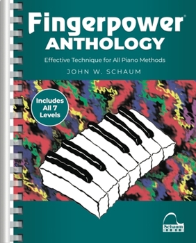 Paperback Fingerpower Anthology: Effective Technique for All Piano Methods Book