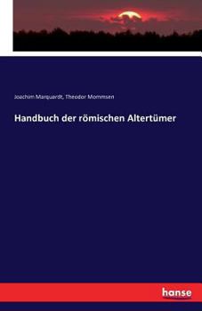 Paperback Handbuch der römischen Altertümer [German] Book