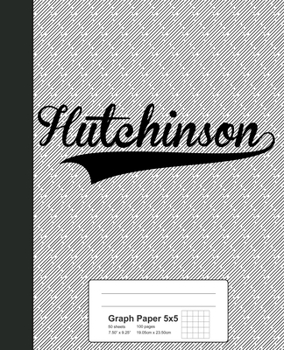 Paperback Graph Paper 5x5: HUTCHINSON Notebook Book