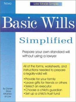 Paperback Basic Wills Simplified Book