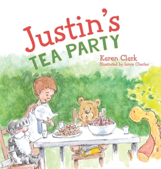 Hardcover Justin's Tea Party Book