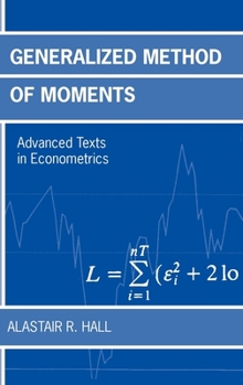 Hardcover Generalized Method of Moments Book