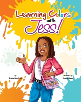 Paperback Learning Colors with Jess! Book