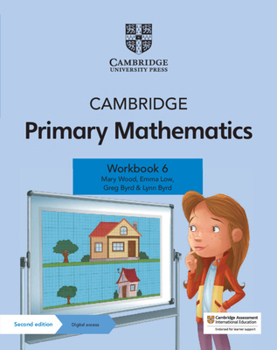 Paperback Cambridge Primary Mathematics Workbook 6 with Digital Access (1 Year) Book