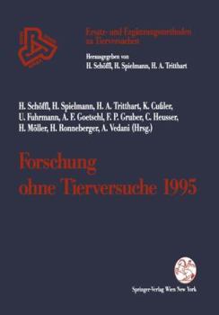 Paperback Forschung Ohne Tierversuche 1995 [German] Book