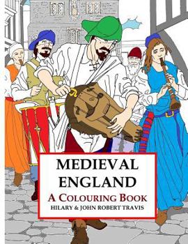 Paperback Medieval England: An Adult Colouring book
