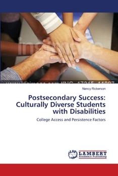 Paperback Postsecondary Success: Culturally Diverse Students with Disabilities Book