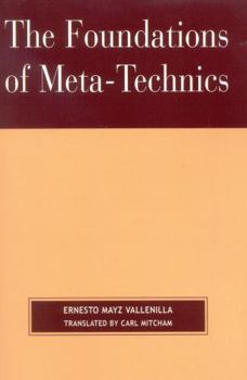 Paperback Foundations of Meta-Technics Book