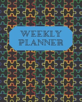 Autism Weekly Planner: 6 months Autism Planner Journal For Parents, Guardians and Care Givers To Set Goals, Track Appointments, Plan Activities, Milestones and Progress.