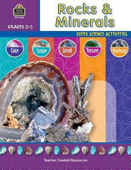 Paperback Rocks & Minerals: Super Science Activities Book