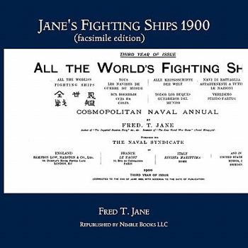 Paperback Jane's Fighting Ships 1900 (facsimile edition) Book