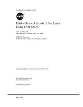 Paperback Elasto-Plastic Analysis of Tee Joints Using HOT-SMAC Book
